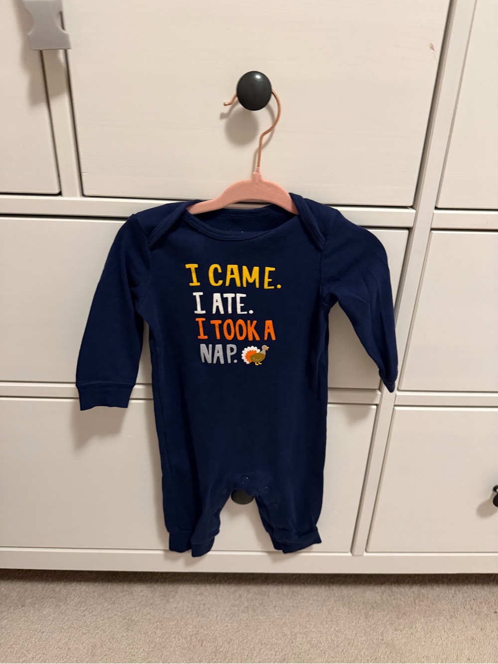 Carter's Thanksgiving Romper 3-6M